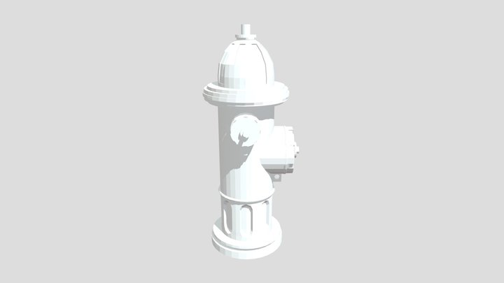Fire Hydrant 3D Model