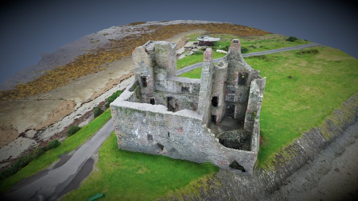 Lochranza Castle 3D Model