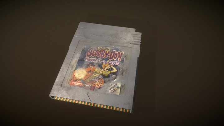 Scooby doo inspired gameboy 3D Model