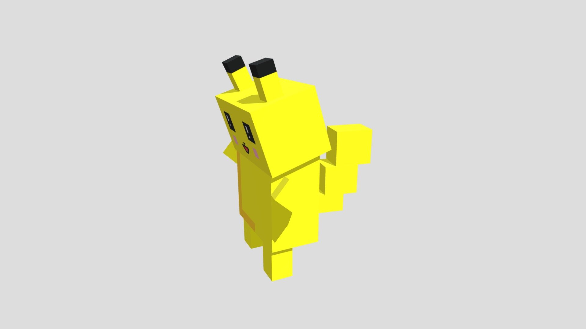 Pikachu - Download Free 3D model by KS_Kerem [8c70453] - Sketchfab