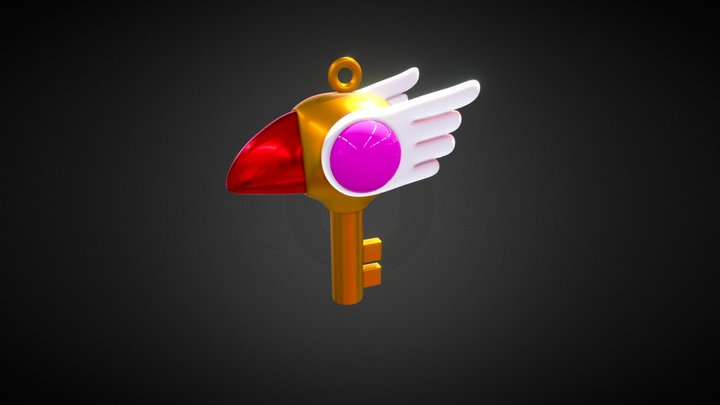 Cardcaptor Sakura key 3D Model