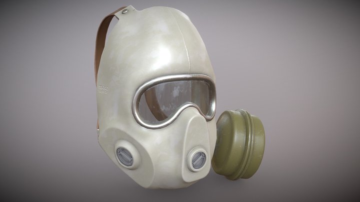 Gas mask 3D Model