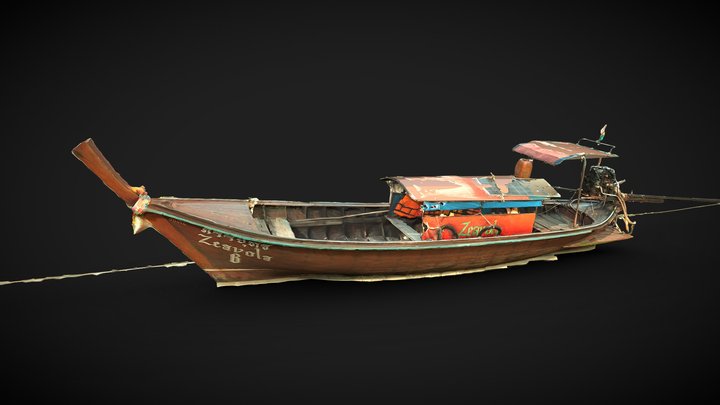Boat 3D Model