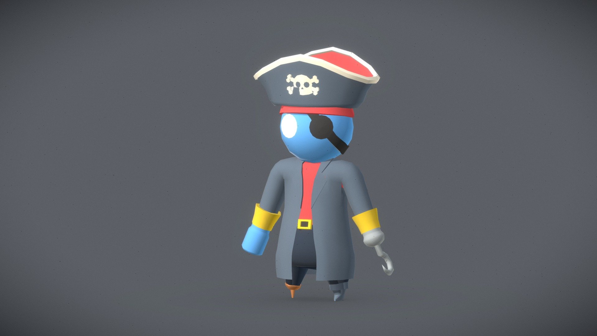 Pirate - 3D model by CMGame [8c711ec] - Sketchfab