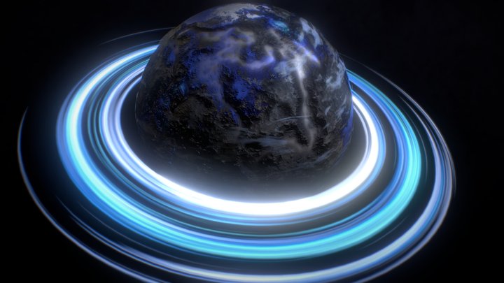 Blue_Planet_ 3D Model