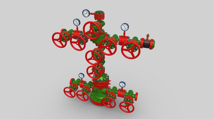 Фонтанная арматура 3D Model