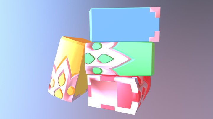 Teleport/Potion Crystals - From SAO 3D Model