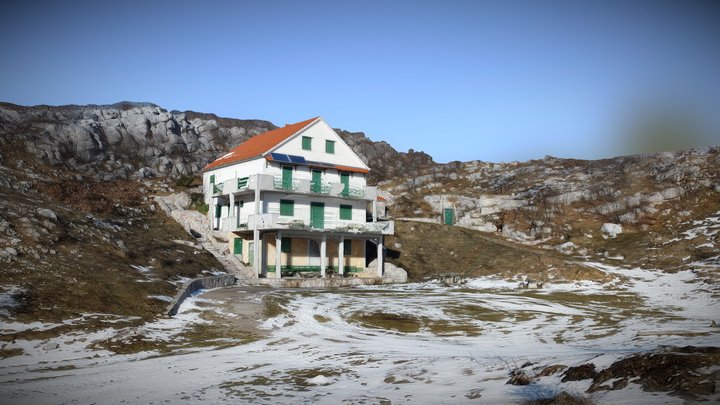 Planinarski dom "Orlove stine" 1065m 3D Model