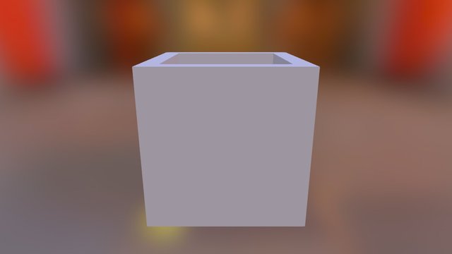25mm Cube 3D Model