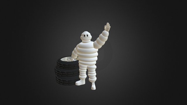Bibendum 3D Model