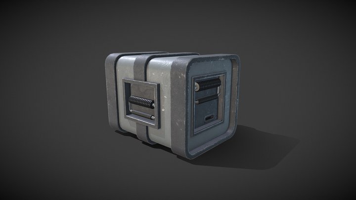 Imperial Cargo Box 3D Model