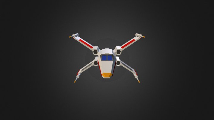 X-Wing 3D Model