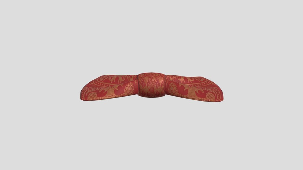 Patterned Silk Bow Tie