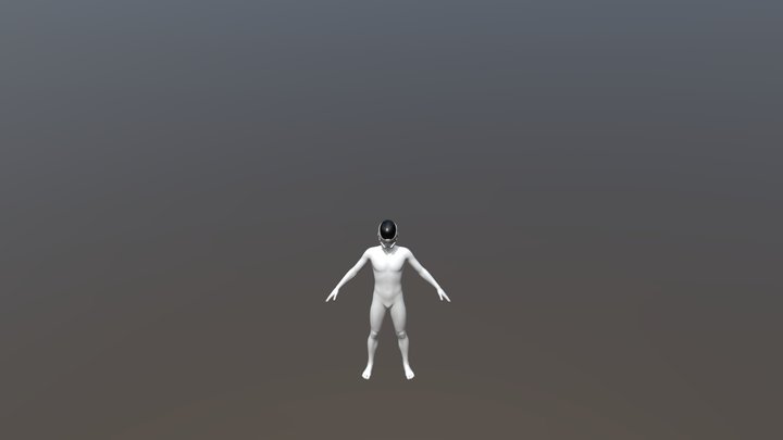 Hi-Poly helmet 3D Model