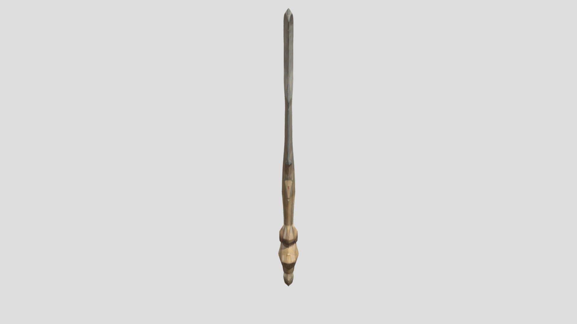 Curved Ritual Knife - 3D model by edgar.bartolomeu [8c75205] - Sketchfab