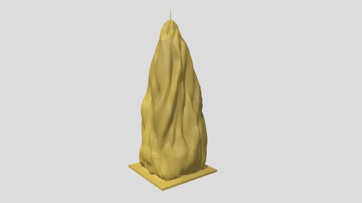 Monas Gold 3D Model