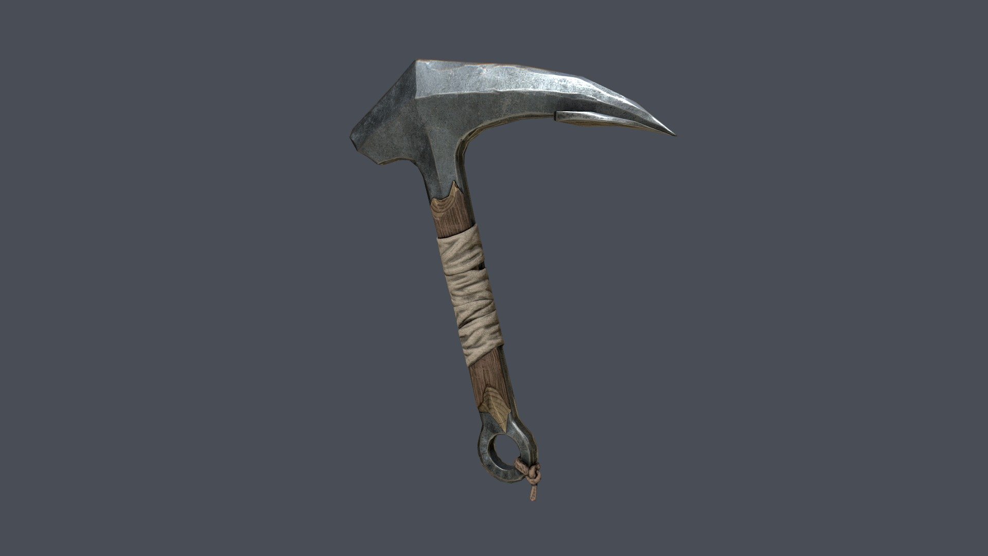 Pickaxe Anchor - 3D model by ana.ooo [8c7575a] - Sketchfab