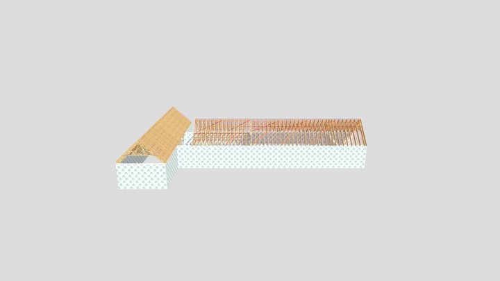 OPT 2 - House Roof - BW & LM – Free 3D Model STL
