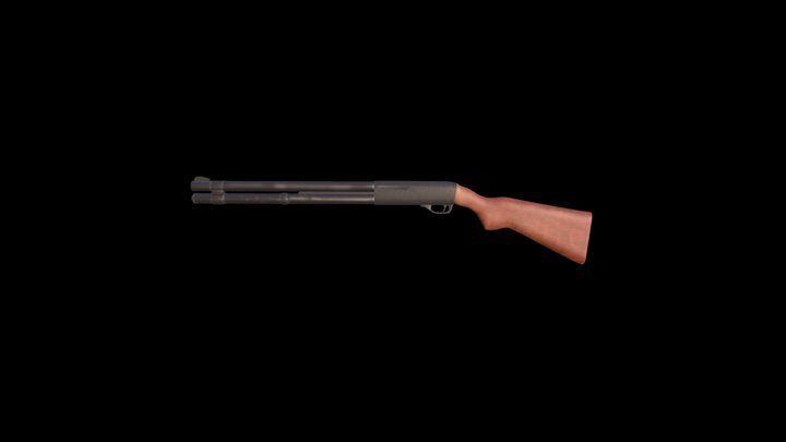 Shotgun Example 3D Model
