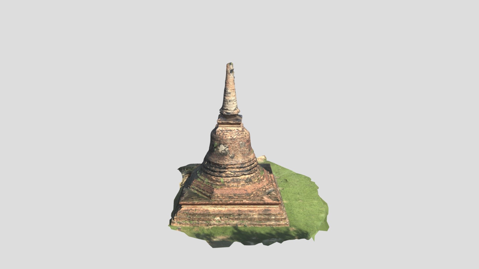เจดีย์ทรงระฆังกลม วัดตระกวน สุโขทัย