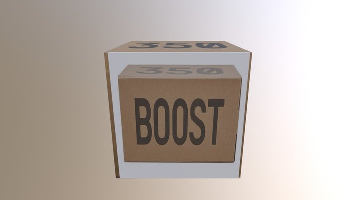 Yeezy Box 3D Model