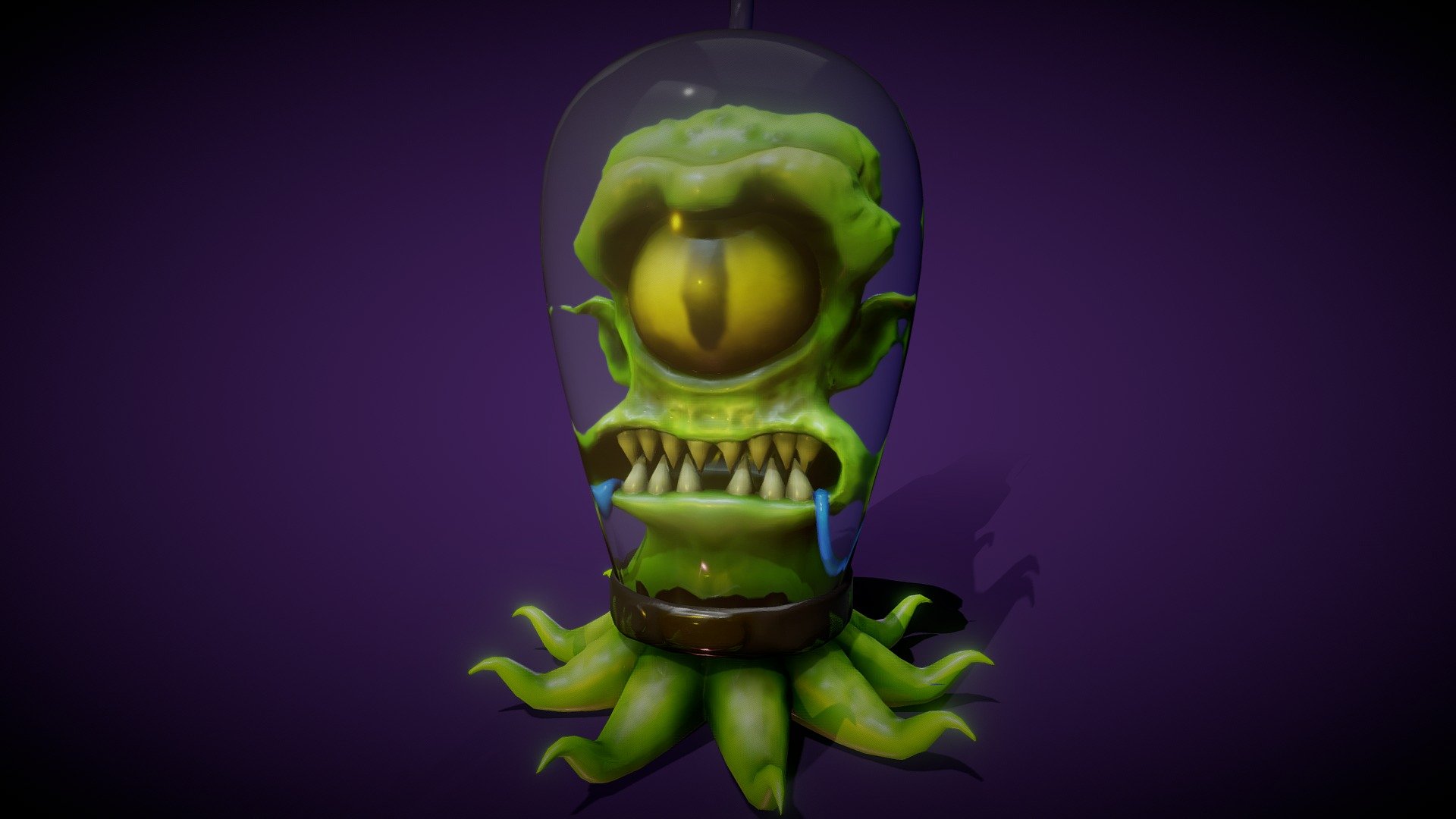 Kang - The Simpsons Fan Art