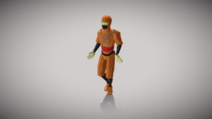 Pablo Menjibar Ninja Animations - Motion Capture 3D Model