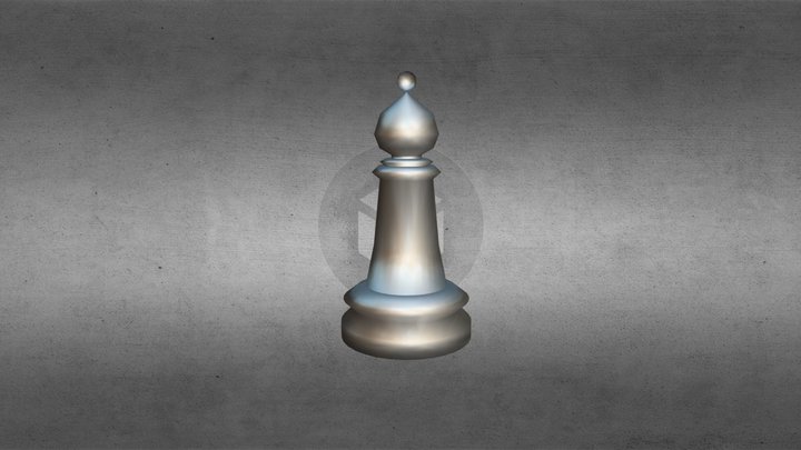 Chess_Bishop 3D Model