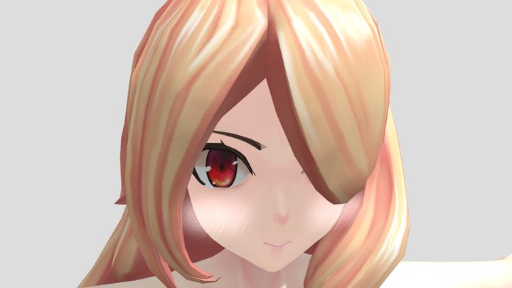 anime girl 3D Model