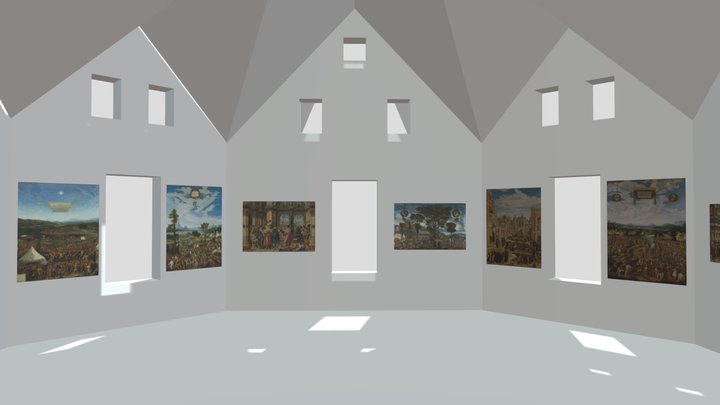 Münchner Residenz, Lusthaus 1, (2022) 3D Model