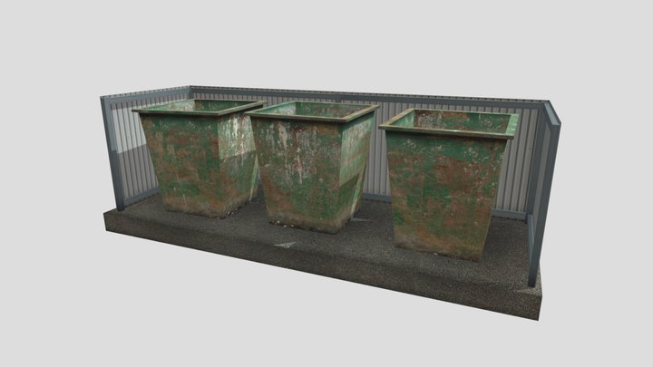 Dumpster 3D Model