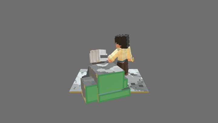 U 3D Model