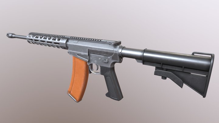 Billet Rifle Systems "BRS-74" 3D Model