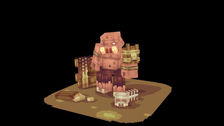 Piglin 3D models - Sketchfab