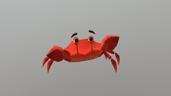 Bone Voyage Crab 3D Model