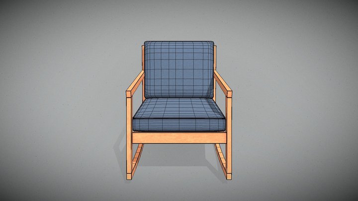 Rocking-chair 3D models - Sketchfab