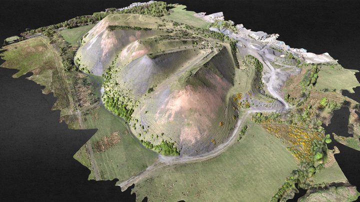 The Five Sisters Bings (West Calder, Scotland) 3D Model