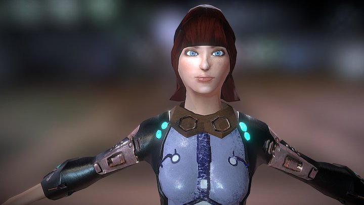 Tomboy 3D Model
