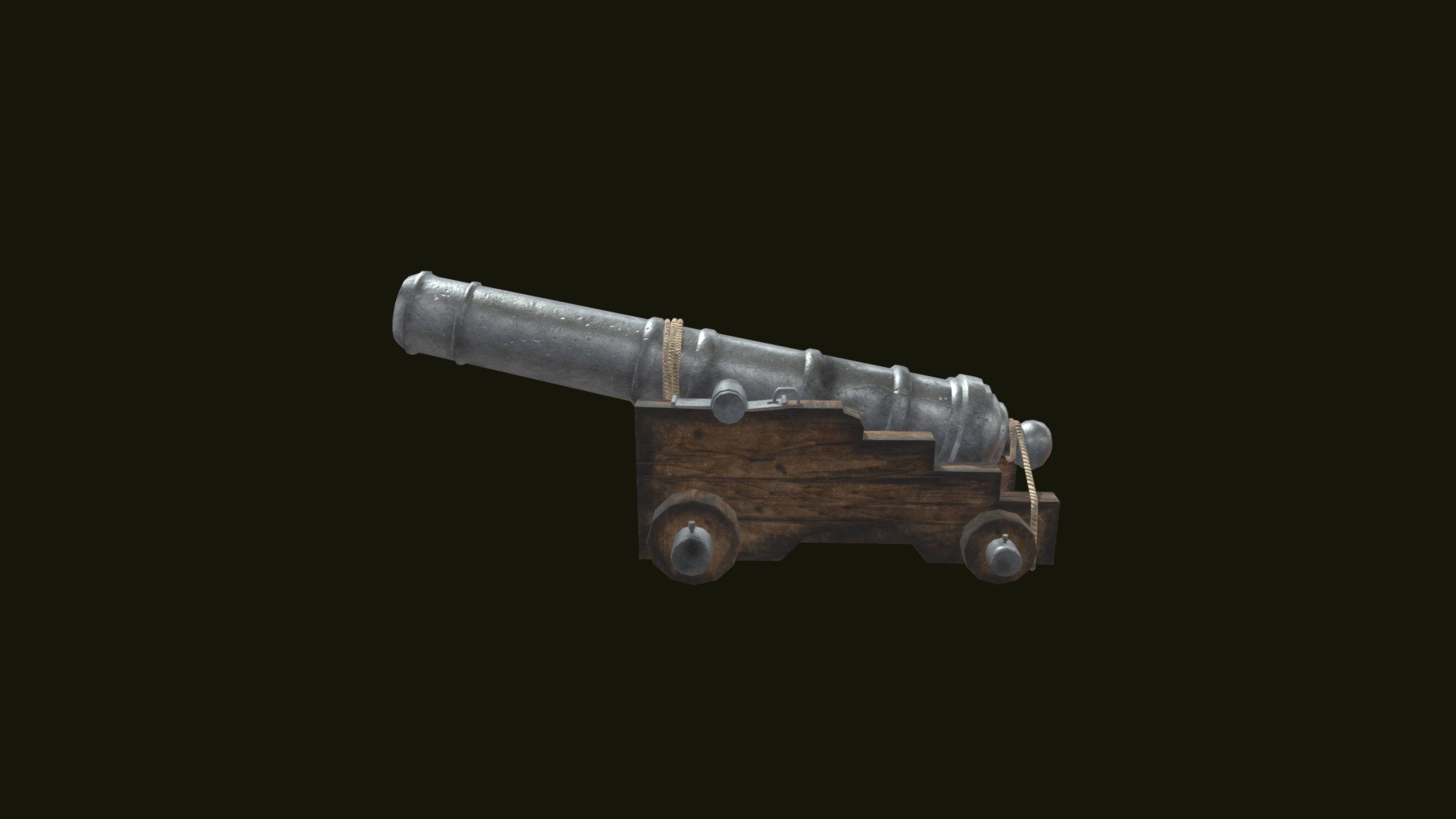 Canon - Asset for Pirate Ship