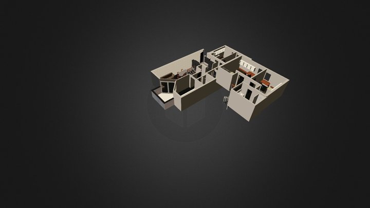 505 H - 5 Bedroom Apt 3D Model