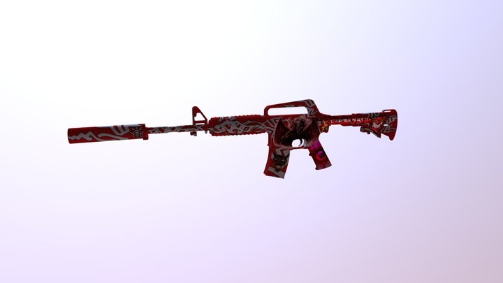 M4A1_S | Demon 3D Model