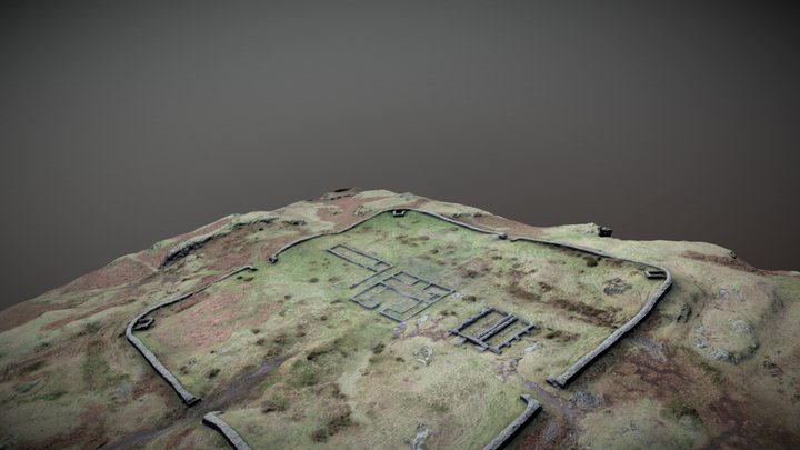 Hardknot Roman Fort 3D Model