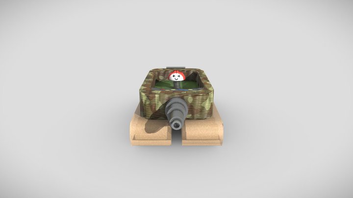Jittertank 3D Model