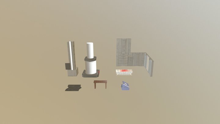Assignment 3 Modular Atlas Texture 3D Model