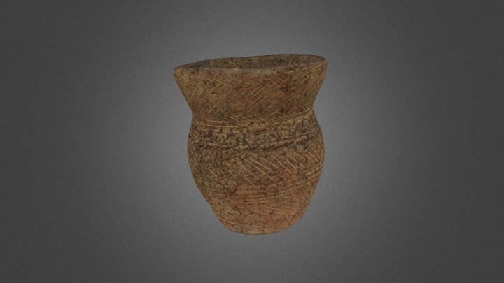 Bronze Age Beaker 3D Model