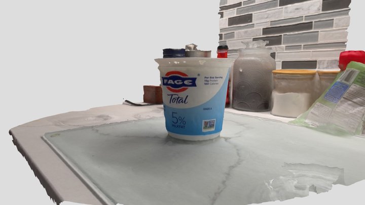 Fage Yoghurt – Kostenloses 3D-Modell STL