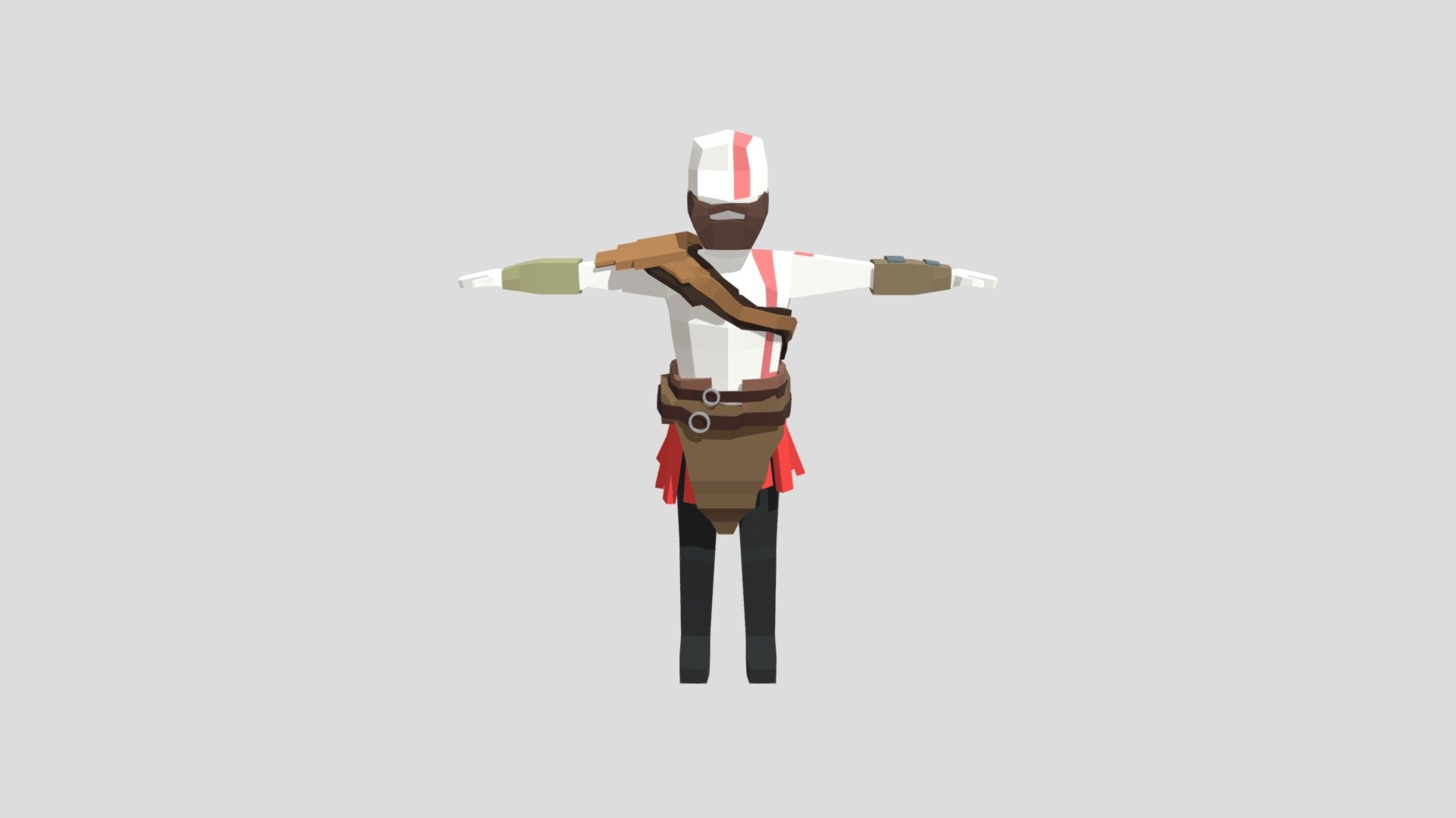 Low Poly Kratos