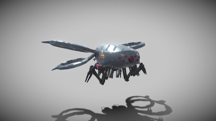 Robot Boom 3D Model