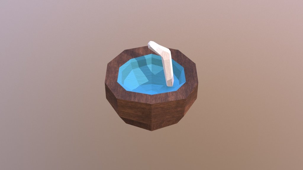 coconut fountain