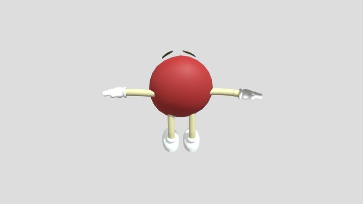 M&M CANDY RED